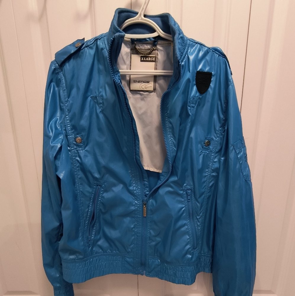 Energie Y2K lightweight Blue Jacket size XL